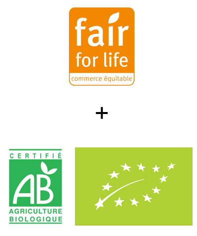 Illustration Label Faire for Life et Agriculture Biologique