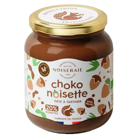 pot de choko noisette de la noiseraie