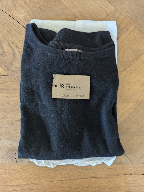 Pull réparé